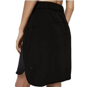 Lululemon City Skirt Womens 4 Black Stretch